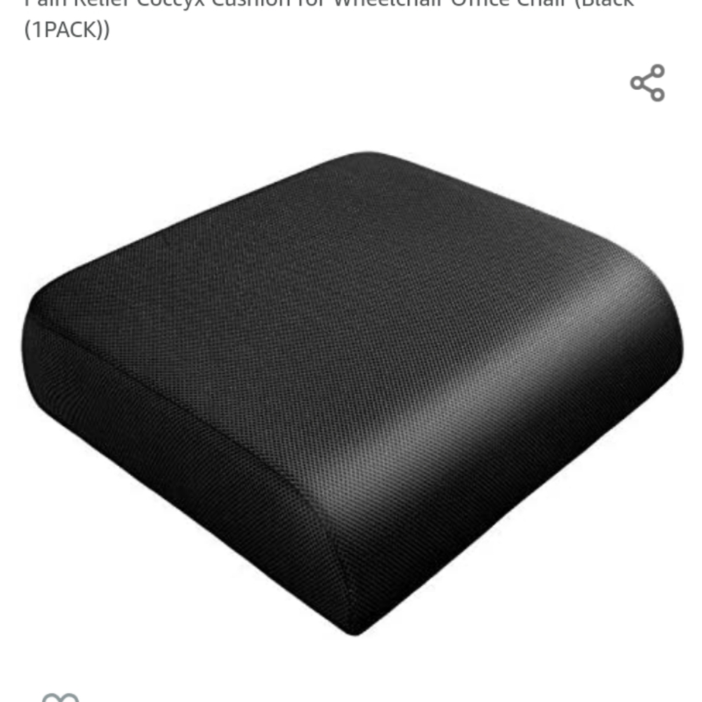 Luxury memory foam cushion